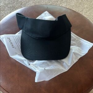 NWT Black Oversized Visor
